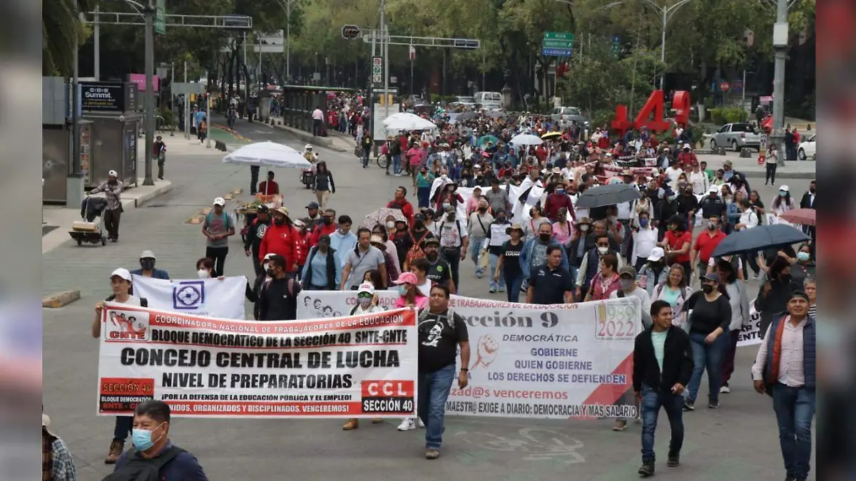 marcha cnte SERGIO VAZQUEZ